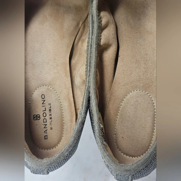 Bandolino Women's Ferrista B Flexible Gold Shimmer Ballet Flats  Size 5.5M - Picture 13 of 14